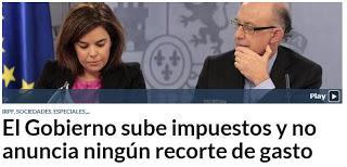 A más estado, menos bienestar