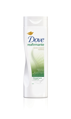 Loción corporal reafirmante de Dove