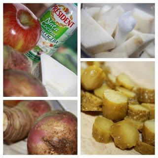 ensalada de nabos / Rettich-Salat