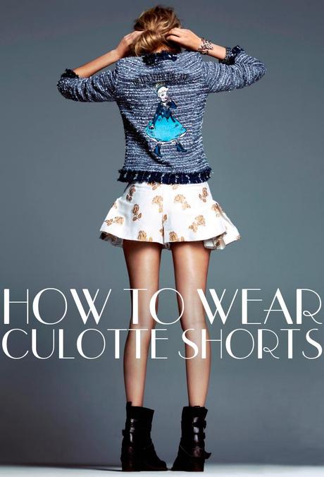 HOW TO WEAR CULOTTE SHORTS