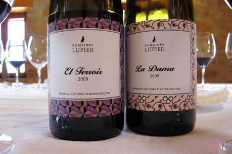 Botellas de Domaines Lupier 2009