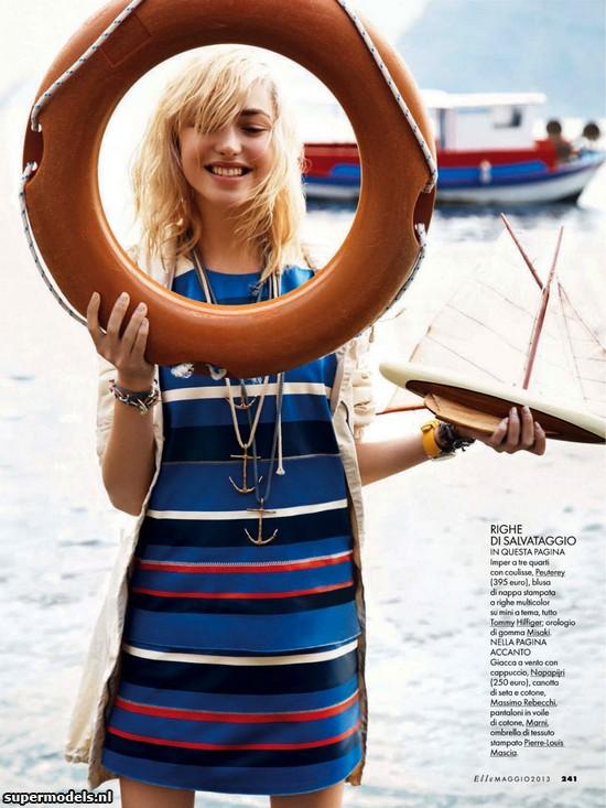 Sailor Inspiration - ELLE Italy May 13