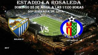 MALAGA CF  vs  GETAFE CF