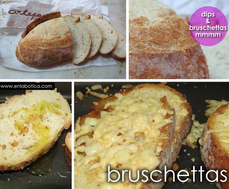 Dips & bruschettas mmmm