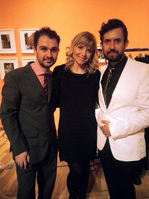 Emy Teruel apoyando la moda española de Alta Costura en la Gran Noche de ALALÁ