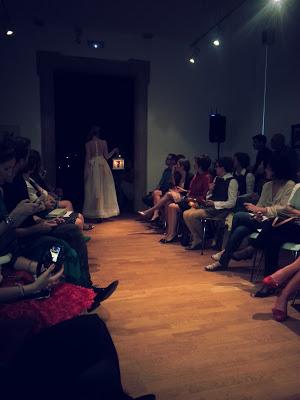 Emy Teruel apoyando la moda española de Alta Costura en la Gran Noche de ALALÁ