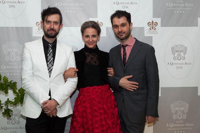 Emy Teruel apoyando la moda española de Alta Costura en la Gran Noche de ALALÁ