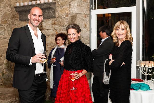 Emy Teruel apoyando la moda española de Alta Costura en la Gran Noche de ALALÁ