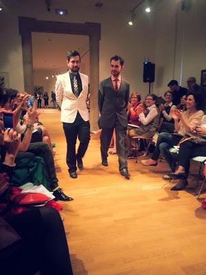 Emy Teruel apoyando la moda española de Alta Costura en la Gran Noche de ALALÁ