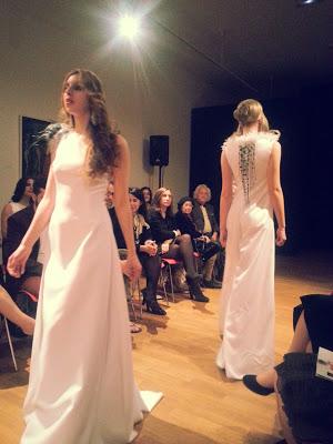 Emy Teruel apoyando la moda española de Alta Costura en la Gran Noche de ALALÁ