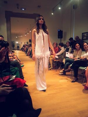 Emy Teruel apoyando la moda española de Alta Costura en la Gran Noche de ALALÁ