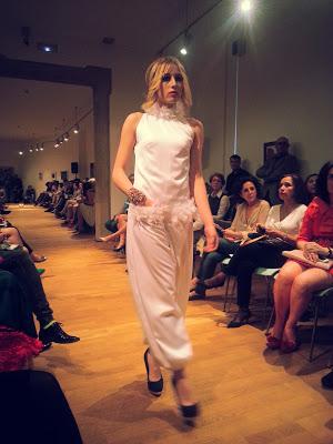 Emy Teruel apoyando la moda española de Alta Costura en la Gran Noche de ALALÁ