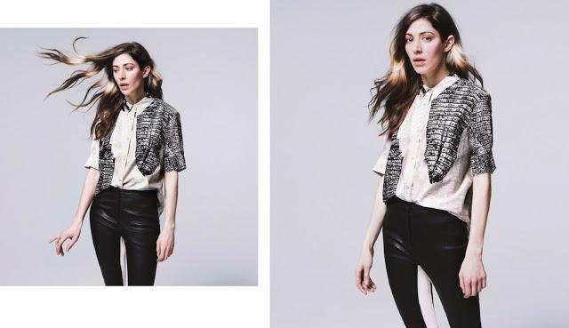 Acne Studios Spring Lookbook featuring Chairlift