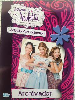 Violetta Activity Card Collection coleccción de cards - cartas de Topps en España