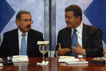 Discusión entre Leonel y Danilo por tema Barrick en reunión del Comité Político PLD