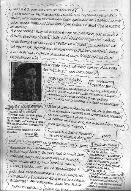 Reportaje a Ken Lukowiak, paracaidista inglés enviado a Malvinas, 1982.