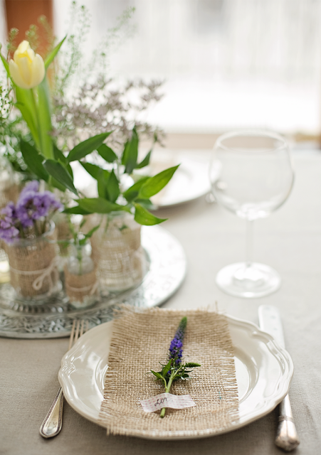 INSPIRACION PRIMAVERAL PARA DECORAR UNA MESA