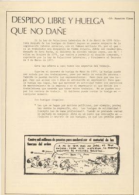 En aquellos tiempos...Abril 1977