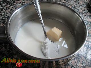 CRÊPES DE ESPINACAS Y CREMA DE QUESO