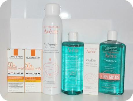 Compras: Avène y La Roche-Posay