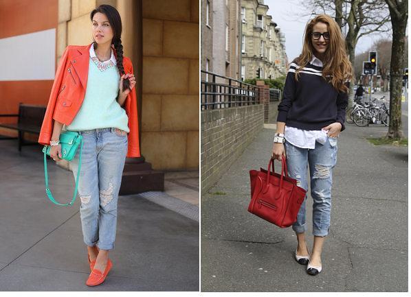 STREETSTYLE INSPIRATION; BOYFRIEND JEANS.-