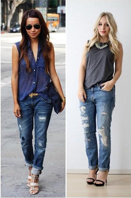 STREETSTYLE INSPIRATION; BOYFRIEND JEANS.-