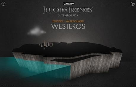 Trending: ‘Vive Poniente’, la aplicación de Canal + para experimentar como nunca ‘Game of Thrones’ 280413-vive01