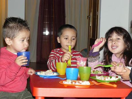 Los niños españoles prefieren la comida con más sabor