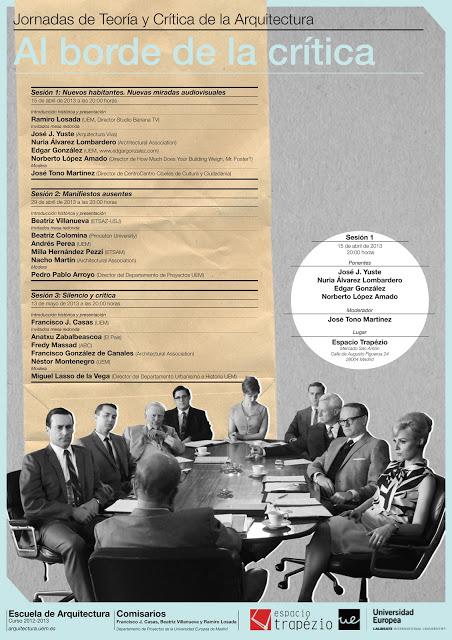 «Al borde de la crítica»: Jornadas de arquitectura y crítica