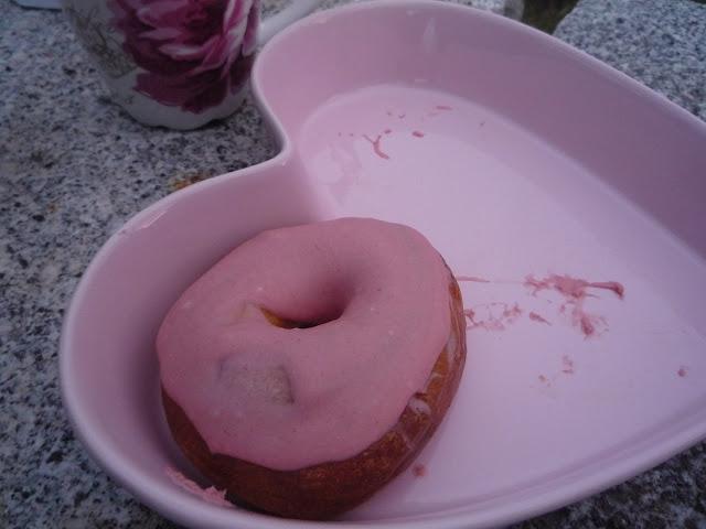 Tarta Pintada en Expotarta y... DONUTS CON GLASA DE FRESA