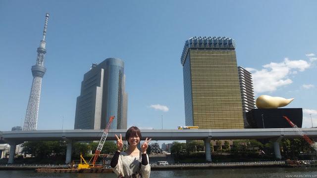 Paseo en Barco por el rio Sumida, Museo de cera en Odaiba y Takoyakis infinitos
