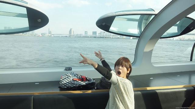 Paseo en Barco por el rio Sumida, Museo de cera en Odaiba y Takoyakis infinitos