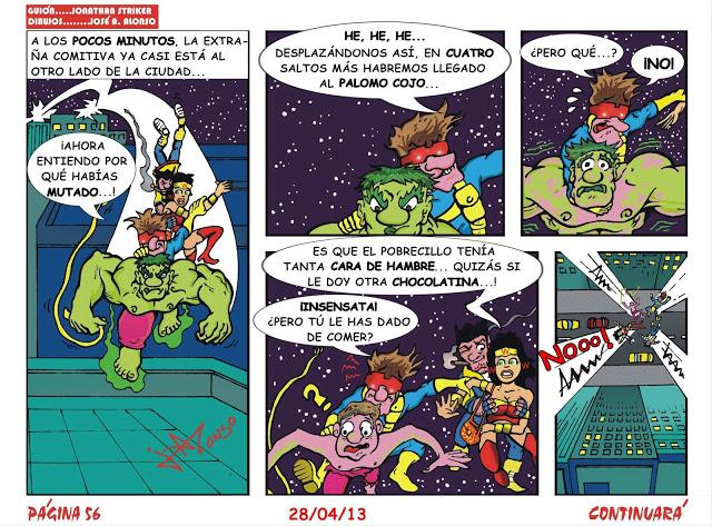 TIRA SEMANAL LA PATRULLA VENGADORA: 56ª ENTREGA