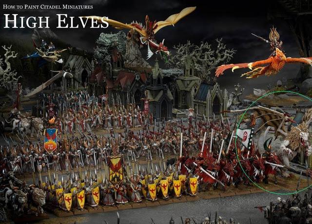 Una Manticora con los Altos Elfos?