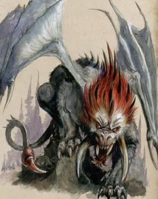 Una Manticora con los Altos Elfos?