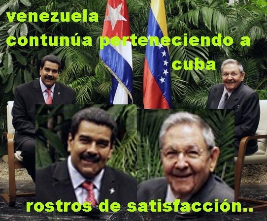 CASTRO RECIBE A SU HOMBRE FUERTE DE VENEZUELA