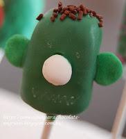 CAKEPOPS DE MONSTRUOS.