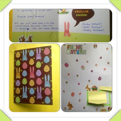 Detalles con la Host Family por Pascua