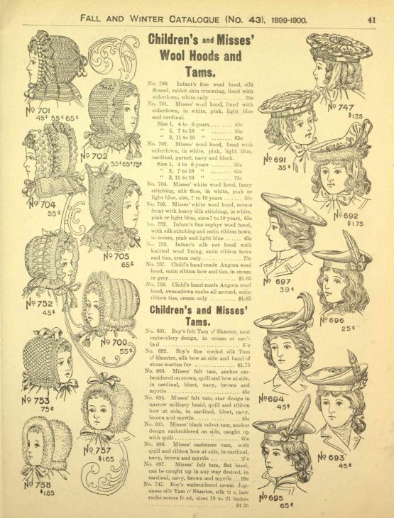 Eaton´s Fall and Winter 1899 - 1900