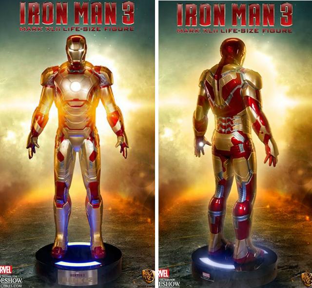 Quieres ser Iron Man? Ahora puedes, sale a la venta una réplica tamaño real de la armadura Mark 42 !