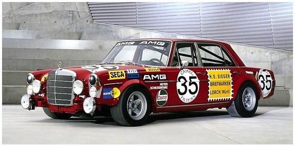 AMG Mercecedes 300 SEL 6.8 de 1971 ganador de las 24 horas de SPA