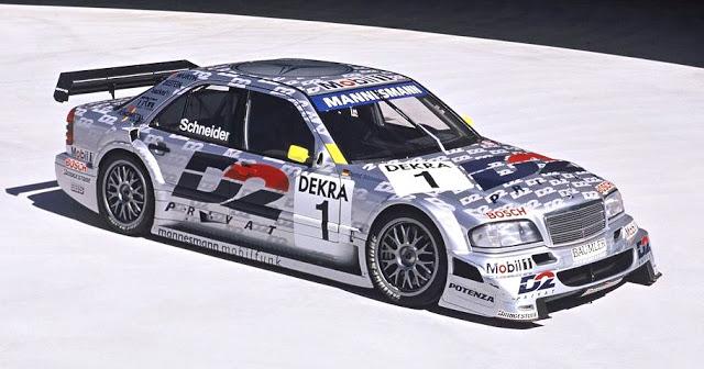 Mercedes-Benz 190E 2.5-16 Evolution II, ganador en 1992 del DTM