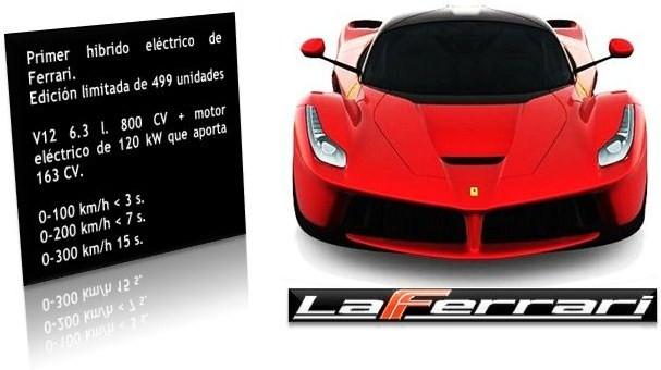 Prestaciones del automóvil Ferrari LaFerrari