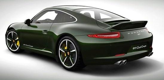 Edición especial del automóvil Porsche 911, 911 Club Coupé  