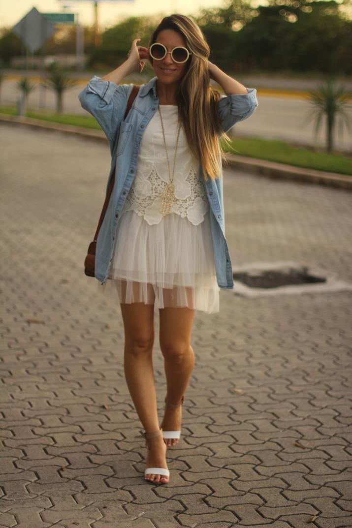 white boho dress Mónica Sors Mes Voyages à Paris Fashion blog, México (8)