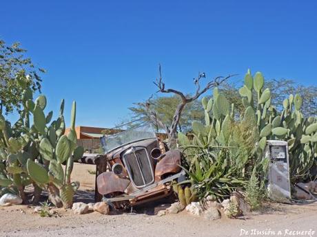 Solitaire en Namibia