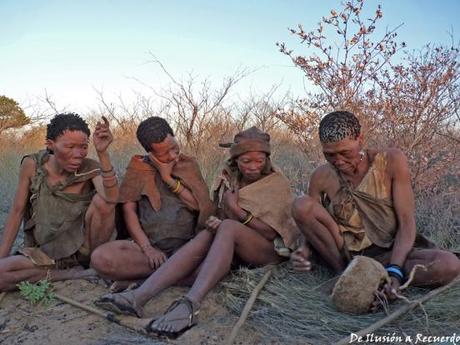 Bosquimanos del Kalahari