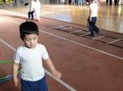 Párvulos jardines infantiles junji repletaron gimnasio fiscal haciendo actividad física