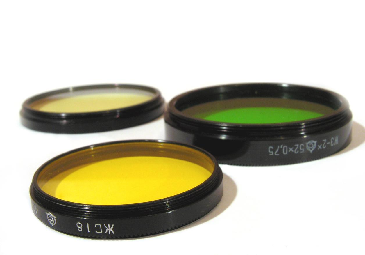 Filtros de colores