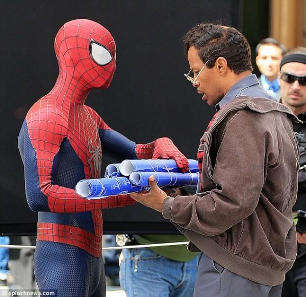 Nuevas imágenes y un vídeo desde el set de rodaje de 'The Amazing Spider-Man 2'